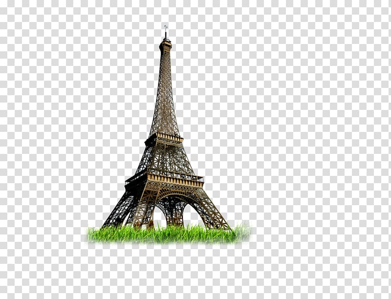 Eiffel Tower Statue of Liberty Landmark, Grass on the Elf Tower transparent background PNG clipart