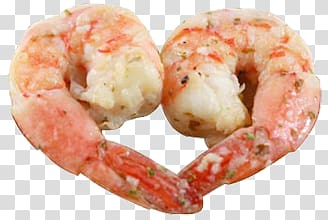 Shrimps transparent background PNG clipart