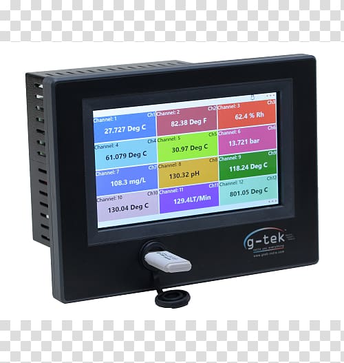 G-Tek Corporation Pvt. Ltd. Manufacturing Industry Display device Data logger, paperless transparent background PNG clipart