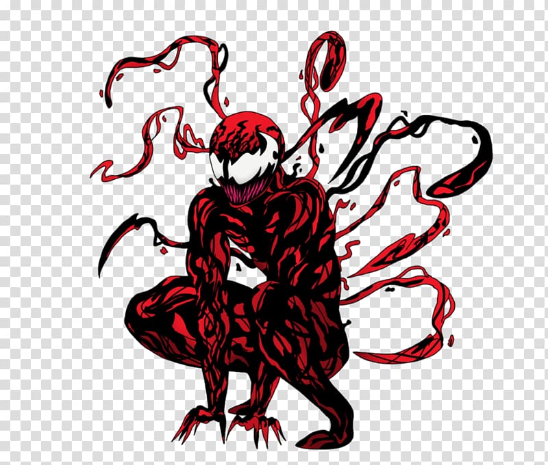Spider-Man Maximum Carnage Venom Drawing, spider-man transparent background PNG clipart