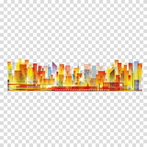 Silhouette Building City Illustration, city ​​building,City Silhouette,Beautiful transparent background PNG clipart