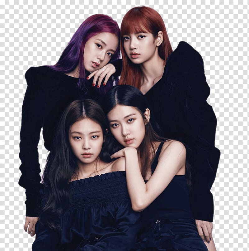 Blankpink group , Jisoo Jennie Kim Lisa BLACKPINK Elle, others transparent background PNG clipart