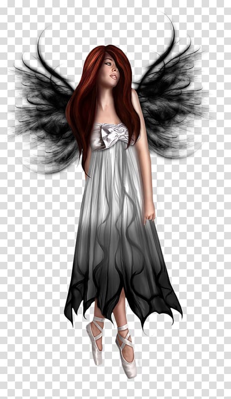 Fairy Black hair , Fairy transparent background PNG clipart