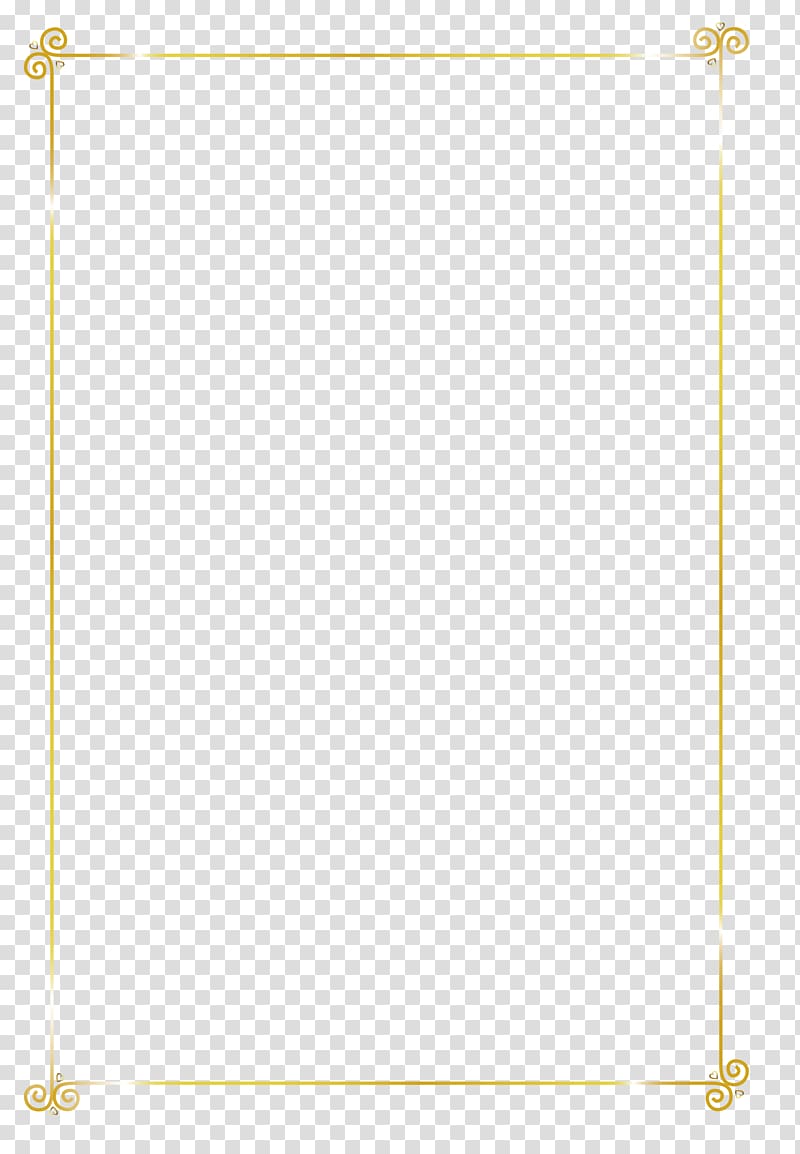 Line Angle Point Material, European and American style gold border material, gold ornate frame transparent background PNG clipart