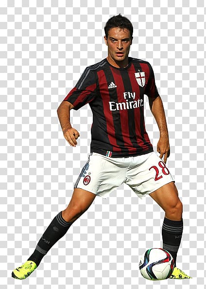 Giacomo Bonaventura Team sport T-shirt Adrenalyn XL, ac milan transparent background PNG clipart