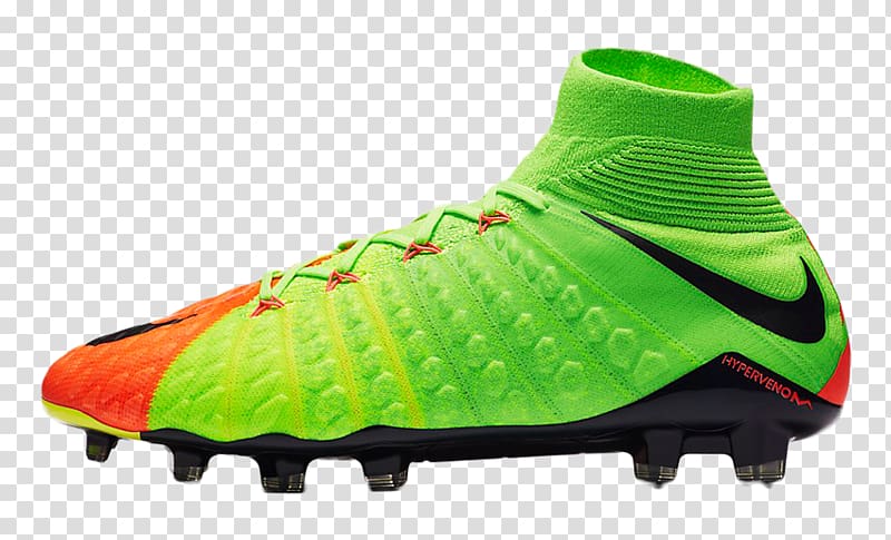 Nike Hypervenom Football boot Cleat Sneakers, nike transparent background PNG clipart