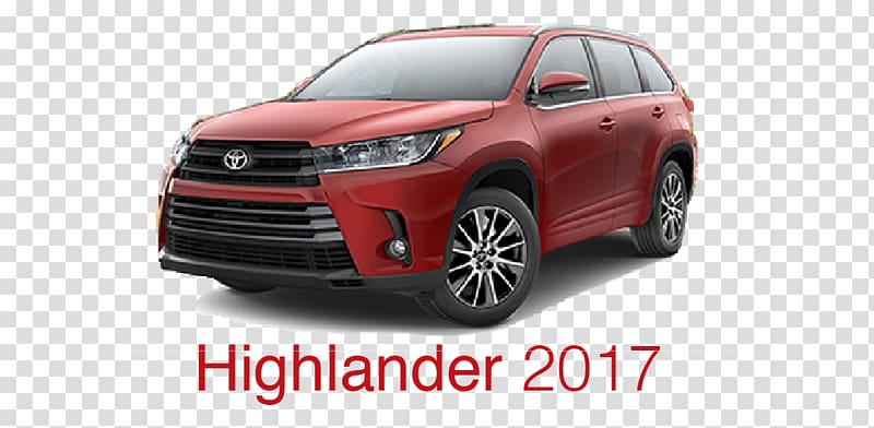 2017 Toyota Highlander Car Toyota Sequoia Toyota Sienna, toyota transparent background PNG clipart