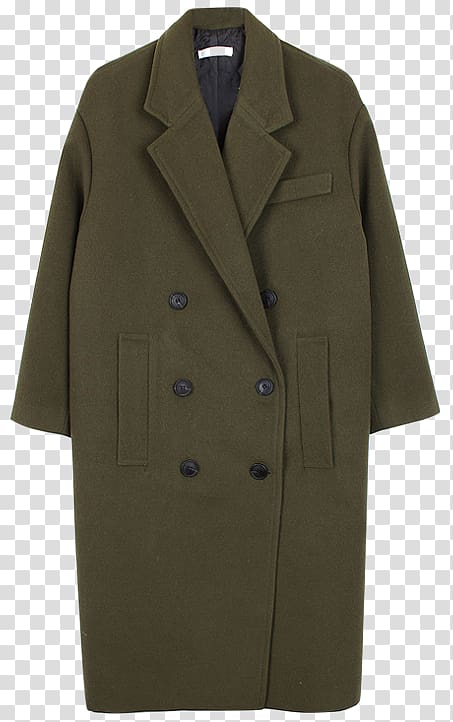 Overcoat Trench coat, long coat transparent background PNG clipart