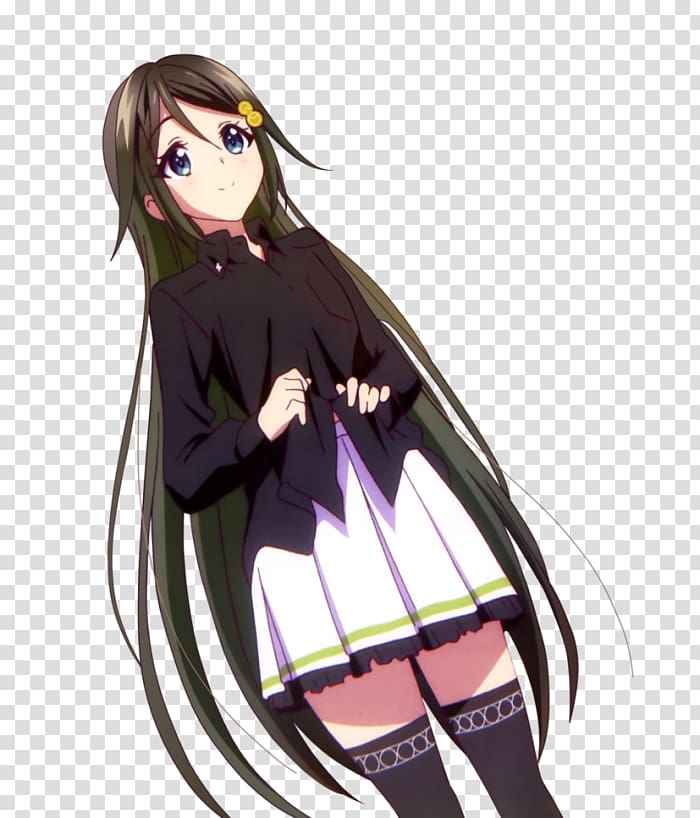 Anime Myriad Colors Phantom World Kirito Asuna Rendering, Anime, black  Hair, manga, fictional Character png