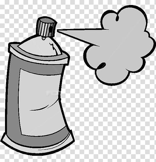 aerosol spray clipart