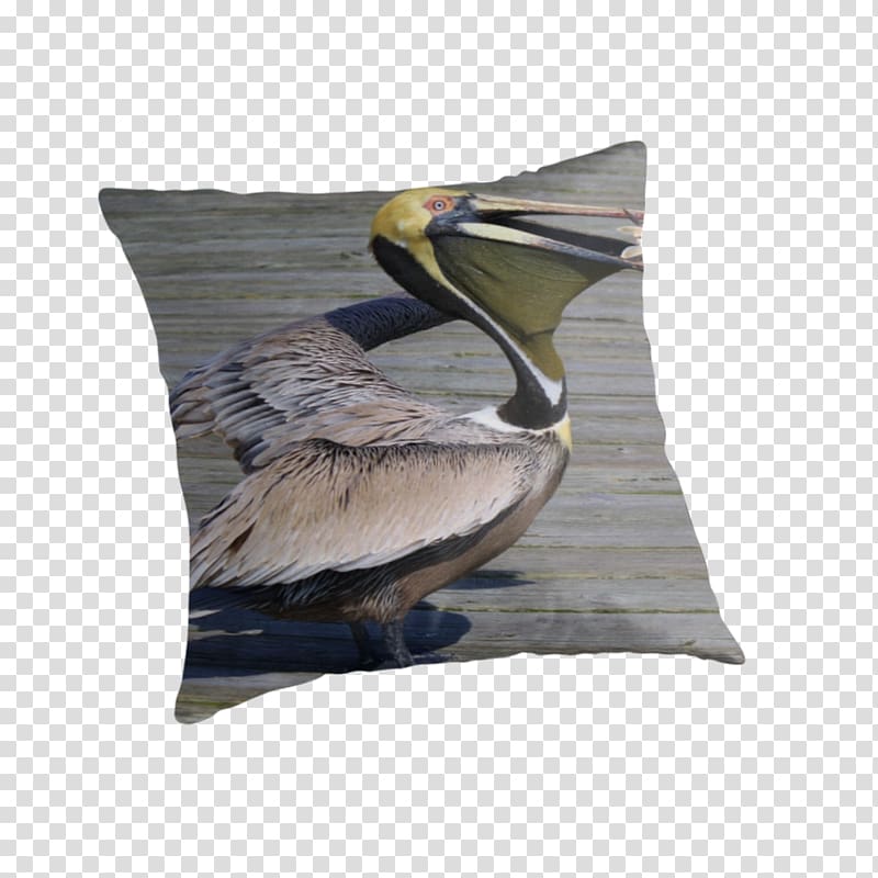 Throw Pillows Goose Cushion Cygnini Duck, Fish Head transparent background PNG clipart