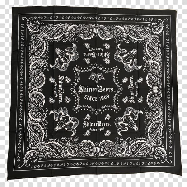 Paisley Kerchief T Shirt Beer Scarf Black Bandana Transparent Background Png Clipart Hiclipart - black scarf roblox t shirt