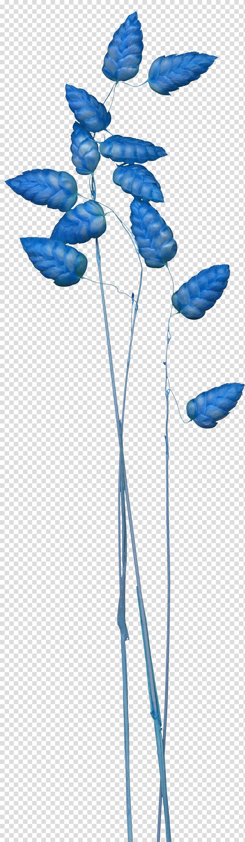 Blue Balloon , Blue leaves small balloon transparent background PNG clipart