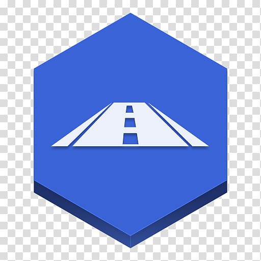 blue square triangle area, Navigation transparent background PNG clipart