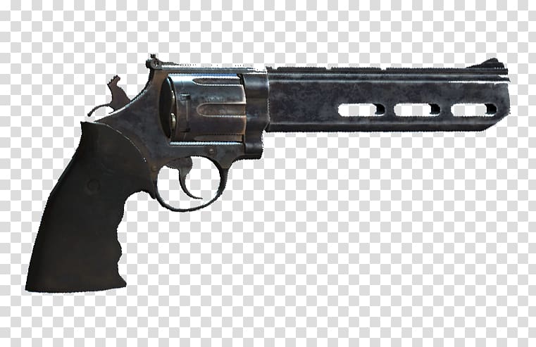 Fallout 4 Fallout: New Vegas Revolver Pistol .44 Magnum, weapon transparent background PNG clipart