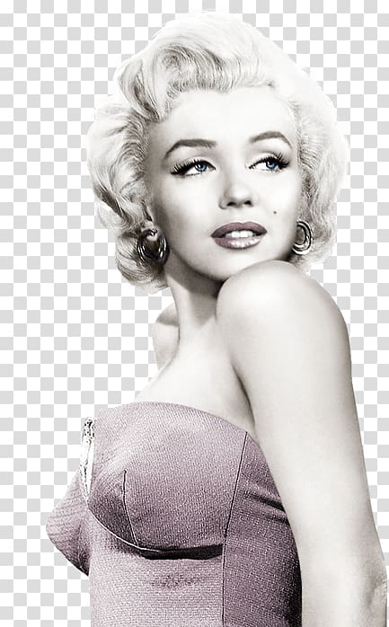 Marilyn Monroe portrait , Marilyn Monroe Side View transparent background PNG clipart