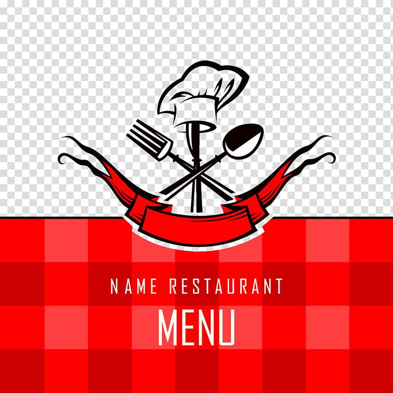 Fast food Menu Cook Restaurant, Hand-painted chef\'s hat transparent background PNG clipart