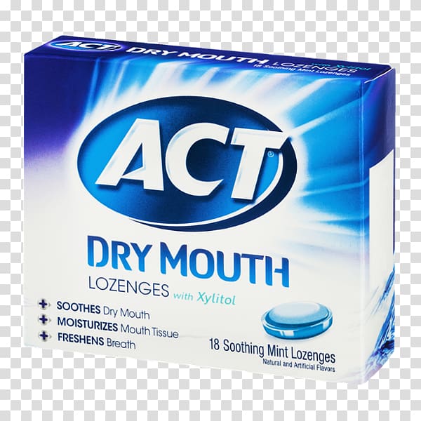 Mouthwash Act Dry Mouth Xerostomia Throat lozenge Xylitol, others transparent background PNG clipart