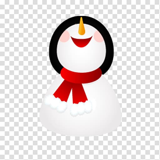 Snowman ICO Icon, Cartoon snowman Christmas winter elements transparent background PNG clipart