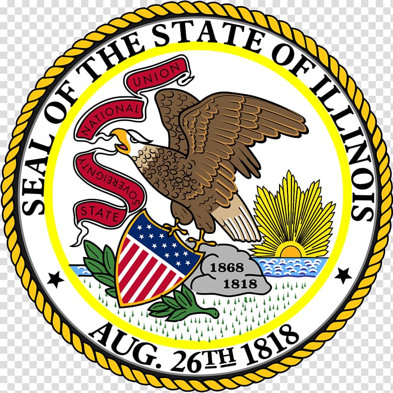 Flag and seal of Illinois Alabama Great Seal of the United States U.S. state, harbor seal transparent background PNG clipart