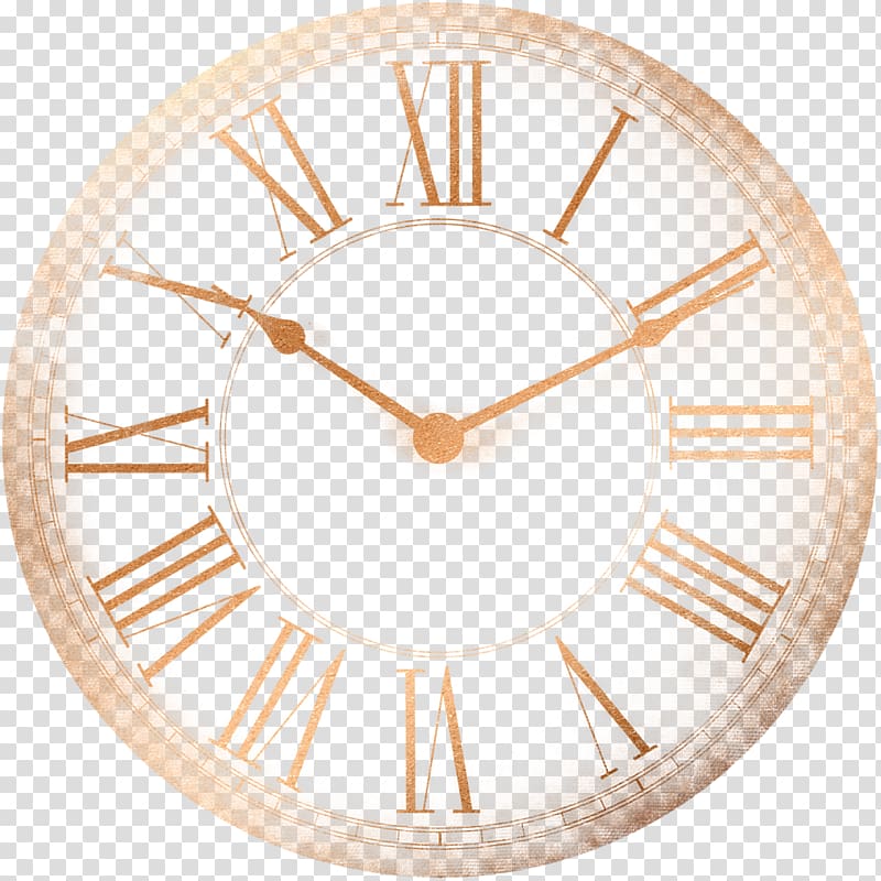 Clock face Digital clock, Round Watch transparent background PNG clipart