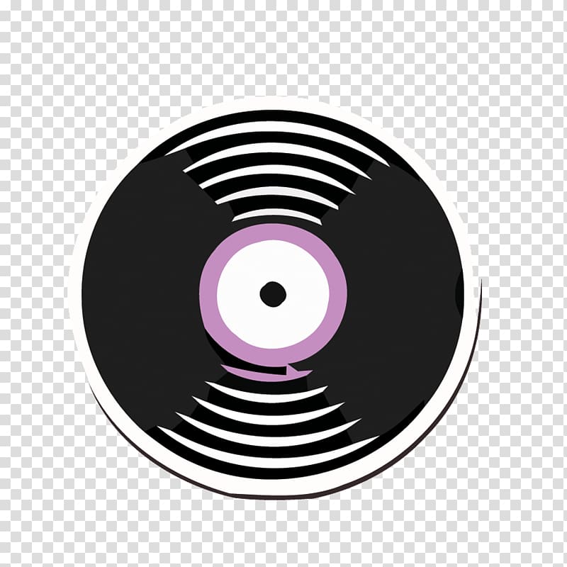 Phonograph record Compact disc Icon, Vinyl CD material transparent background PNG clipart