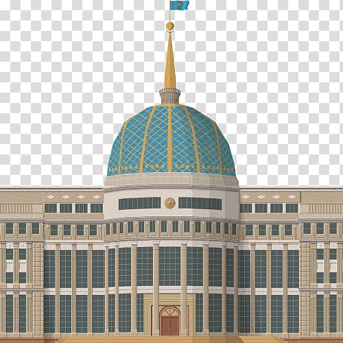 Aqorda Presidential Palace Kazakh Steppe Building Golden Retriever, others transparent background PNG clipart