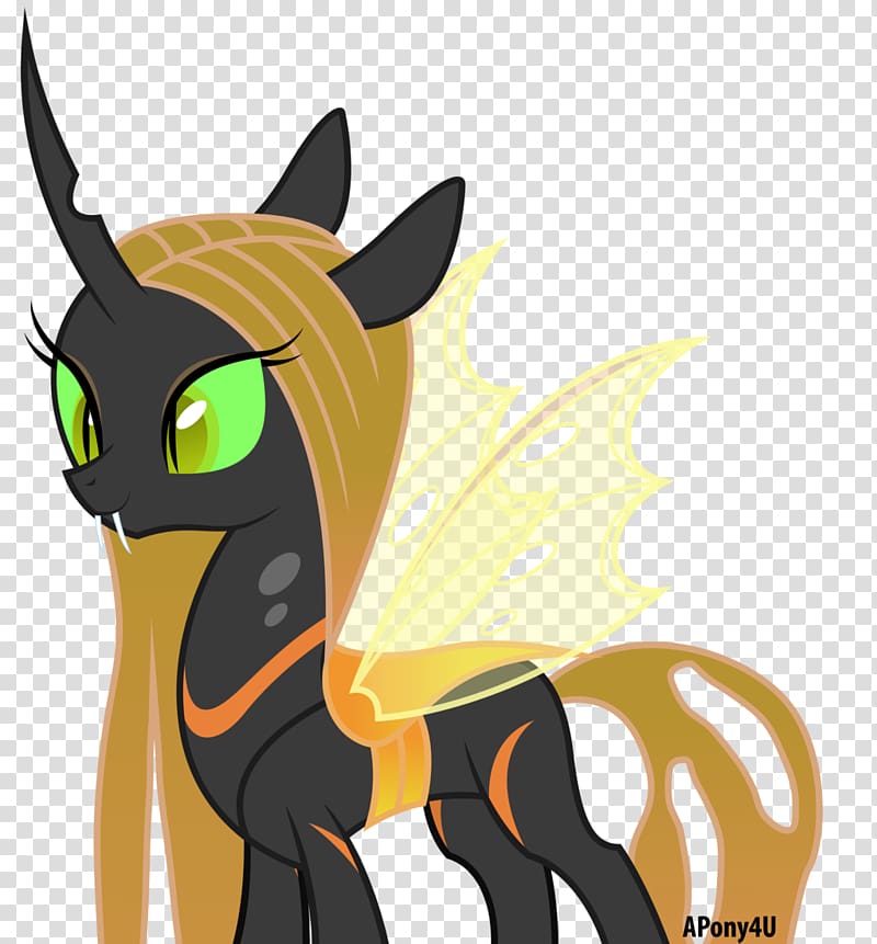 Ambrosia Pony Changeling , my little pony princess base transparent background PNG clipart