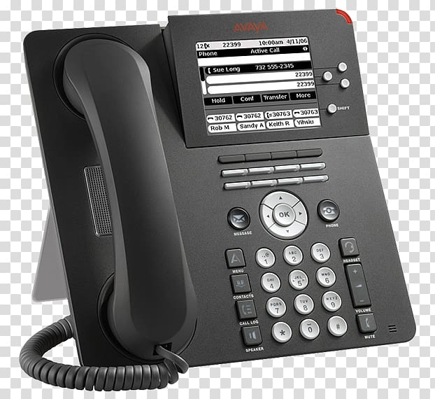 Avaya 9650 Telephone Avaya 9641G VoIP phone, Business transparent background PNG clipart