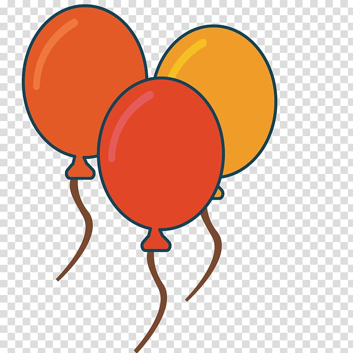 Toy balloon Drawing, Hand-painted small balloon transparent background PNG clipart