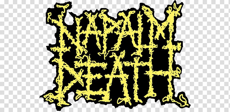 Napalm Death Grindcore Death metal Heavy metal Siege, death band logo transparent background PNG clipart