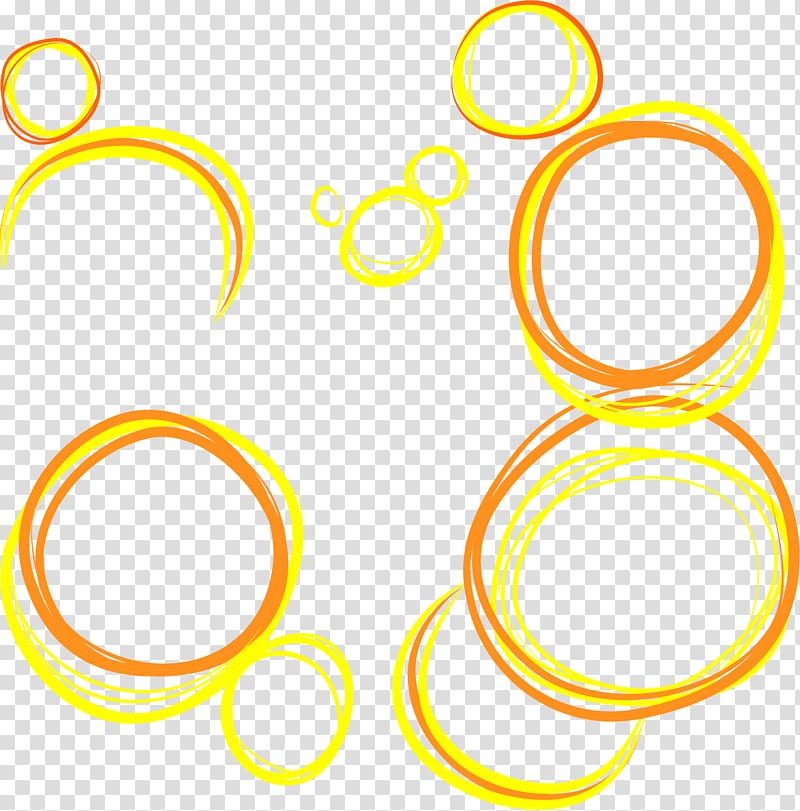 Yellow Circle Computer file, Yellow circle ppt step transparent background PNG clipart