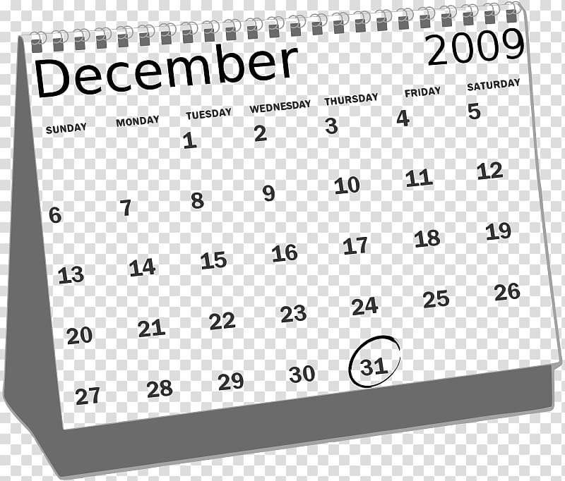 Calendar 0 1 2, gorgeous desk calendar transparent background PNG clipart