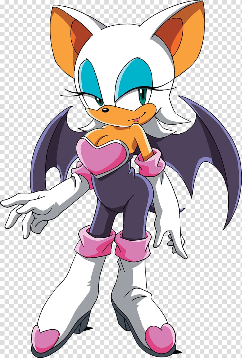 Rouge the Bat Sonic the Hedgehog Shadow the Hedgehog Knuckles the Echidna Tails, chameleon transparent background PNG clipart
