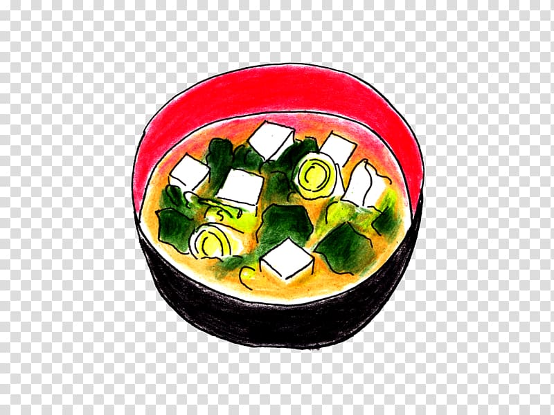 Katsudon Oyakodon Donburi Miso soup, others transparent background PNG clipart