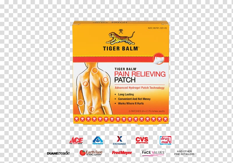 Tiger Balm Liniment Transdermal analgesic patch Muscle pain Topical medication, others transparent background PNG clipart