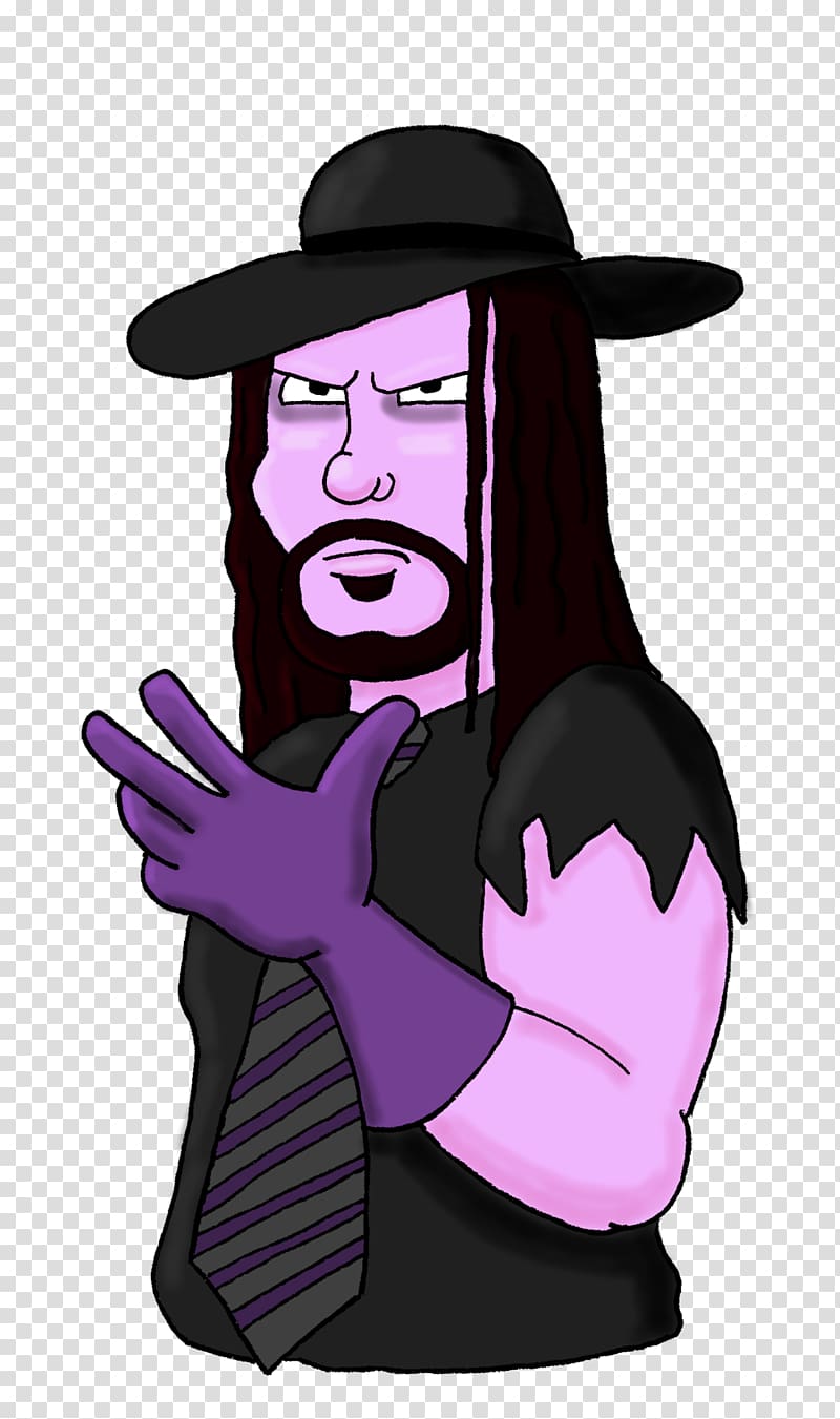 The Undertaker WWE Superstars SummerSlam WrestleMania Cartoon, the undertaker transparent background PNG clipart