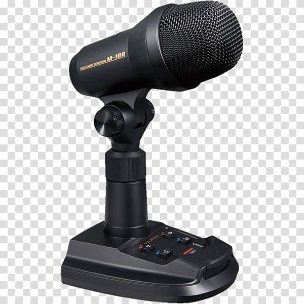 Microphone Yaesu Transceiver Amateur radio Radio receiver, microphone transparent background PNG clipart