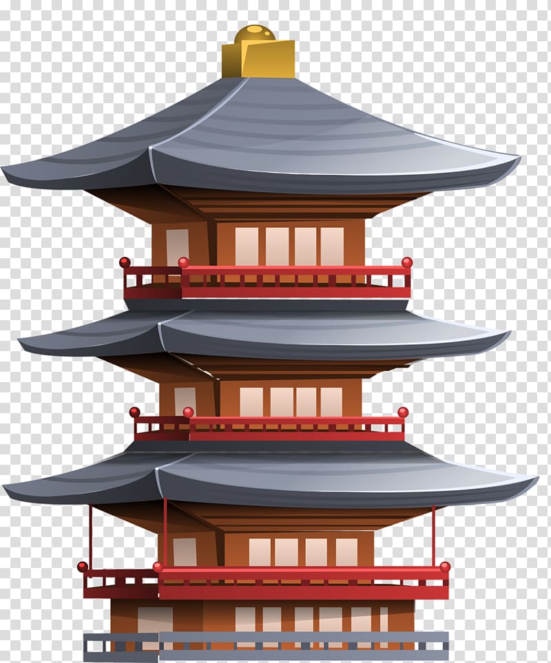 Chinese architecture Japan Building, Japan castle transparent background PNG clipart