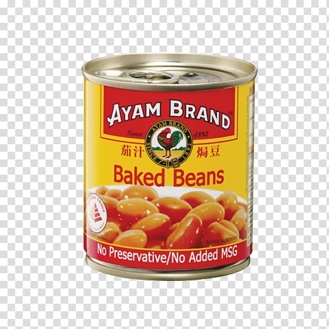 Baked beans Ayam Brand Convenience food Canning, ayam transparent background PNG clipart