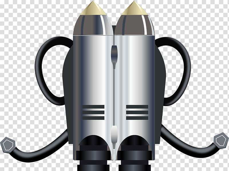 Airplane Jet pack , Jet engine components transparent background PNG clipart