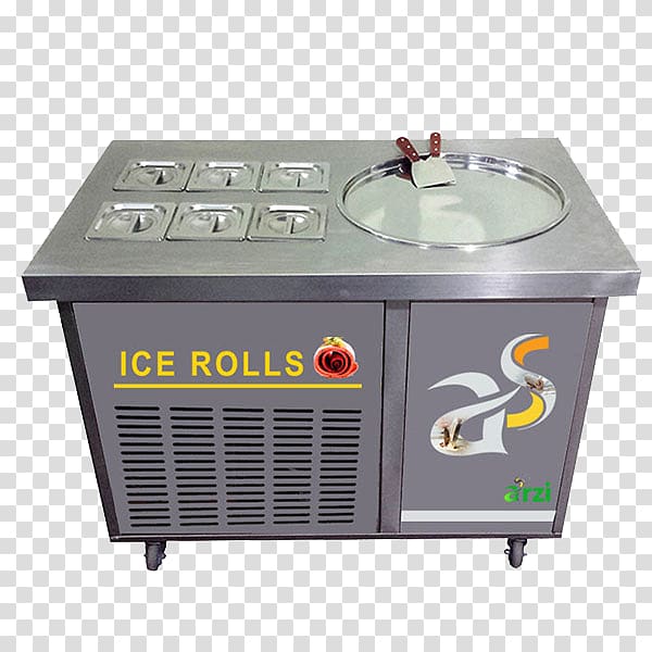 Stir-fried ice cream Machine IceRoll, ice cream transparent background PNG clipart