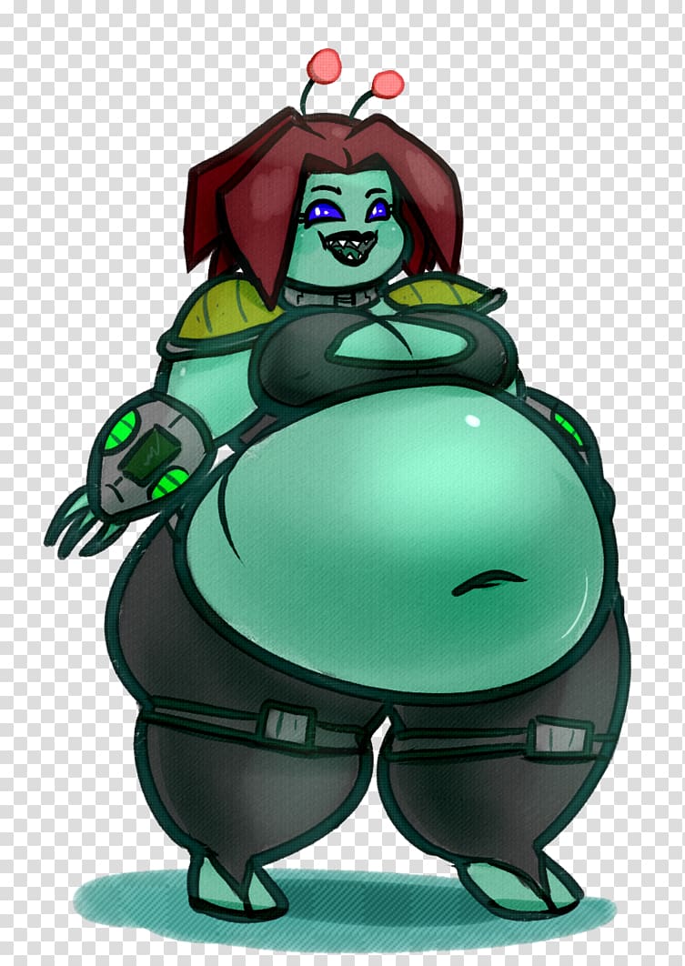 Alien YouTube , fat girl transparent background PNG clipart