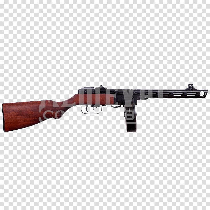 Second World War PPSh-41 Submachine gun Firearm, others transparent background PNG clipart