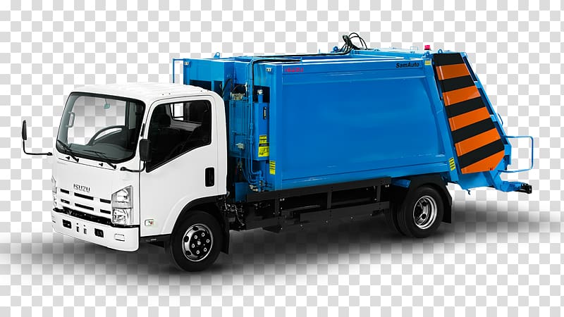 Car Isuzu Motors Ltd. Compact van Garbage truck, garbage trucks transparent background PNG clipart