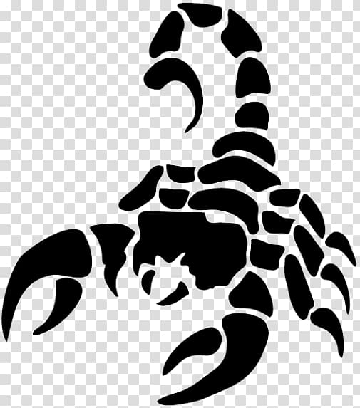 Scorpion , Scorpion Silhouette transparent background PNG clipart