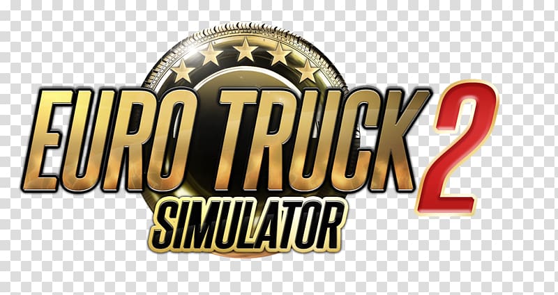 Euro Truck Simulator 2 logo, Euro Truck Simulator 2 American Truck Simulator Trucks & Trailers Video game Mod, euro transparent background PNG clipart