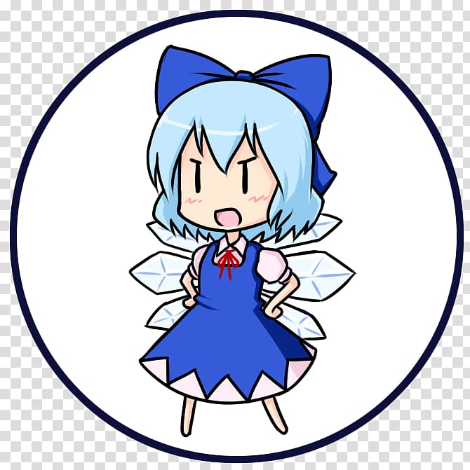 Cirno Female Touhou Project Video game, others transparent background PNG clipart