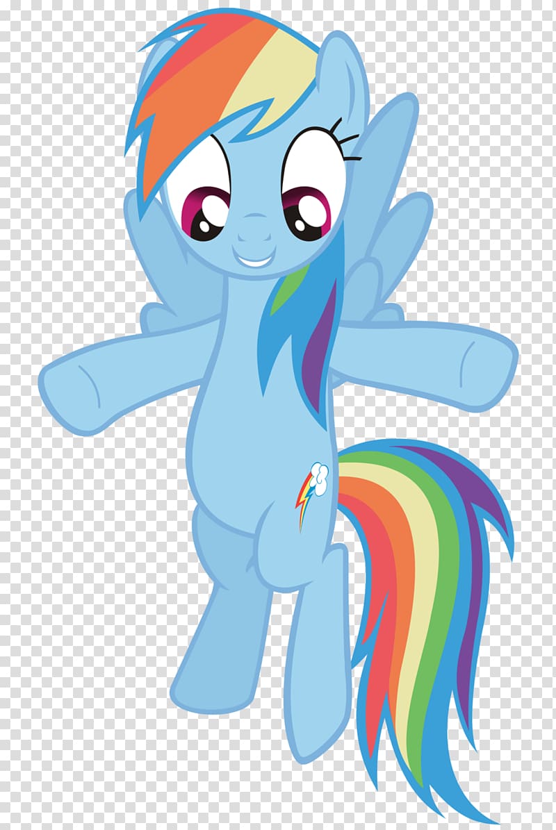 Rainbow Dash My Little Pony Applejack Pinkie Pie, flag pull transparent background PNG clipart