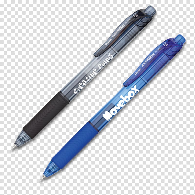 Ballpoint pen Pen Energel Pentel Gel Pentel EnerGel X Retractable Gel Pen, pen transparent background PNG clipart